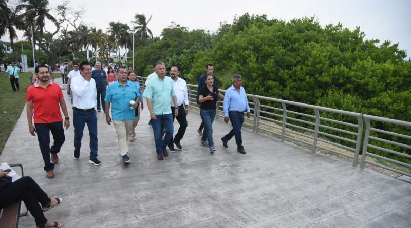 *Inaugura Chucho Nader Nuevas Etapas del Parque Urbano en Laguna del Carpintero*